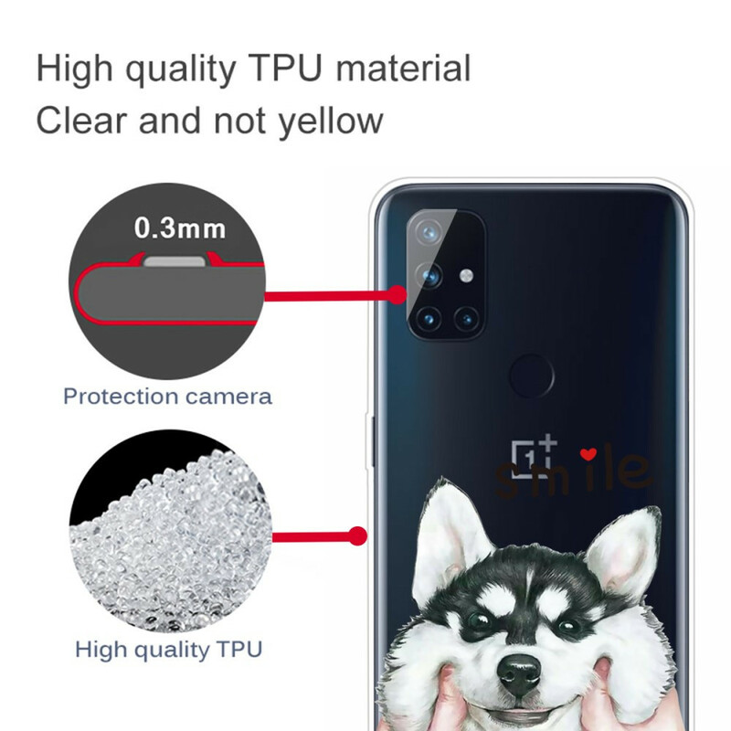 Coque OnePlus Nord 5G Smile Dog