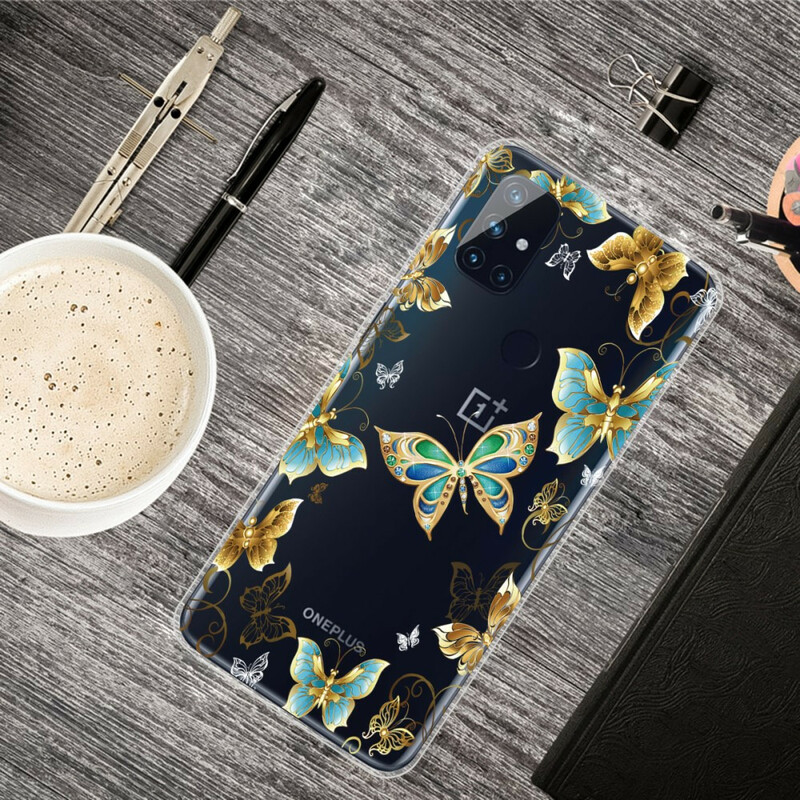 Coque OnePlus Nord N10 Papillons Design