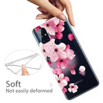 Coque OnePlus Nord N10 Petites Fleurs Roses