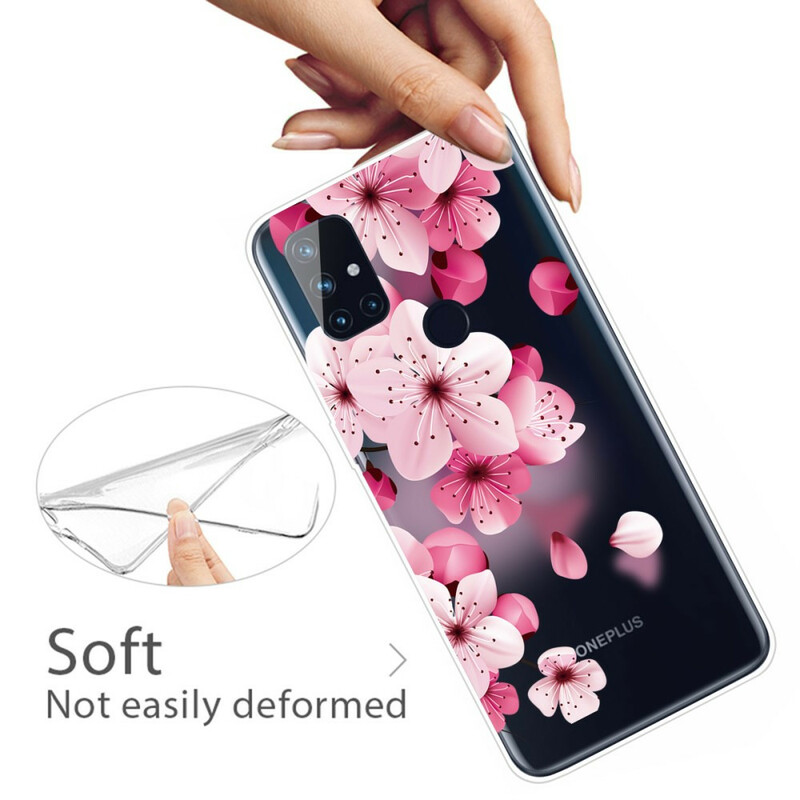 Coque OnePlus Nord N10 Petites Fleurs Roses