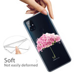 Coque OnePlus Nord N10 5G Parapluie en Roses