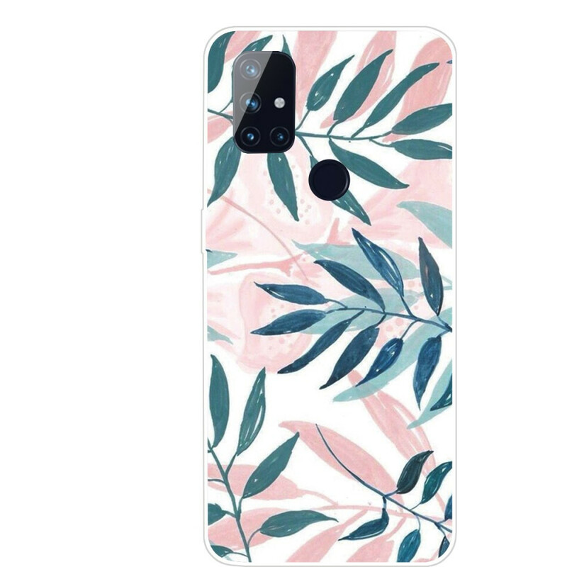 Coque OnePlus Nord N10 Feuilles