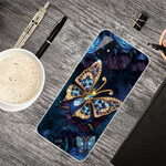 Coque OnePlus Nord N10 Papillon Luxe