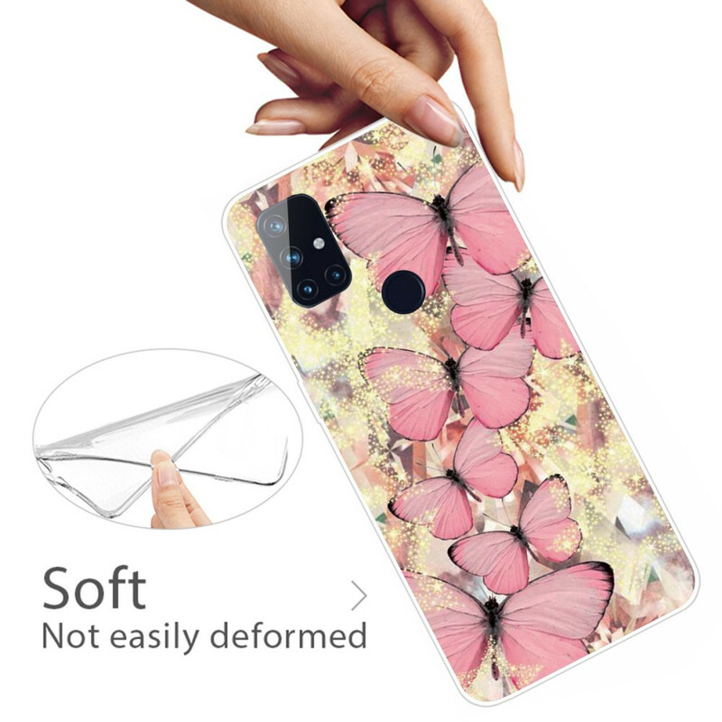 Coque OnePlus Nord N10 Papillons Papillons