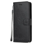 Housse Samsung Galaxy A20s Arbre et Hiboux à Lanière Housse Samsung Galaxy A20s Arbre et Hiboux à Lanière