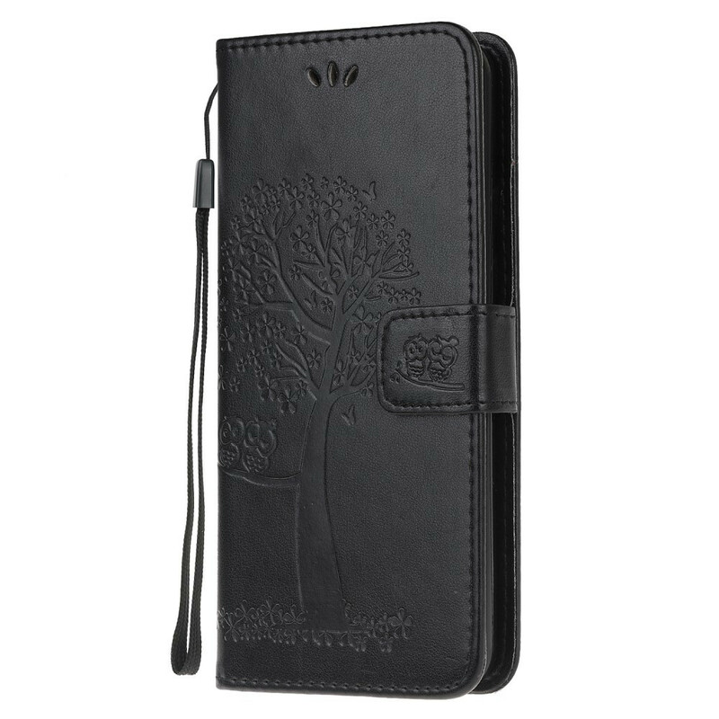 Housse Samsung Galaxy A20s Arbre et Hiboux à Lanière Housse Samsung Galaxy A20s Arbre et Hiboux à Lanière