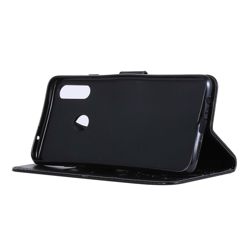 Housse Samsung Galaxy A20s Papillons et Fleurs