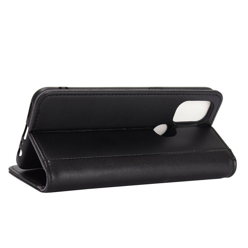 Housse OnePlus Nord N10 Cuir Véritable Housse OnePlus Nord N10 Cuir Véritable