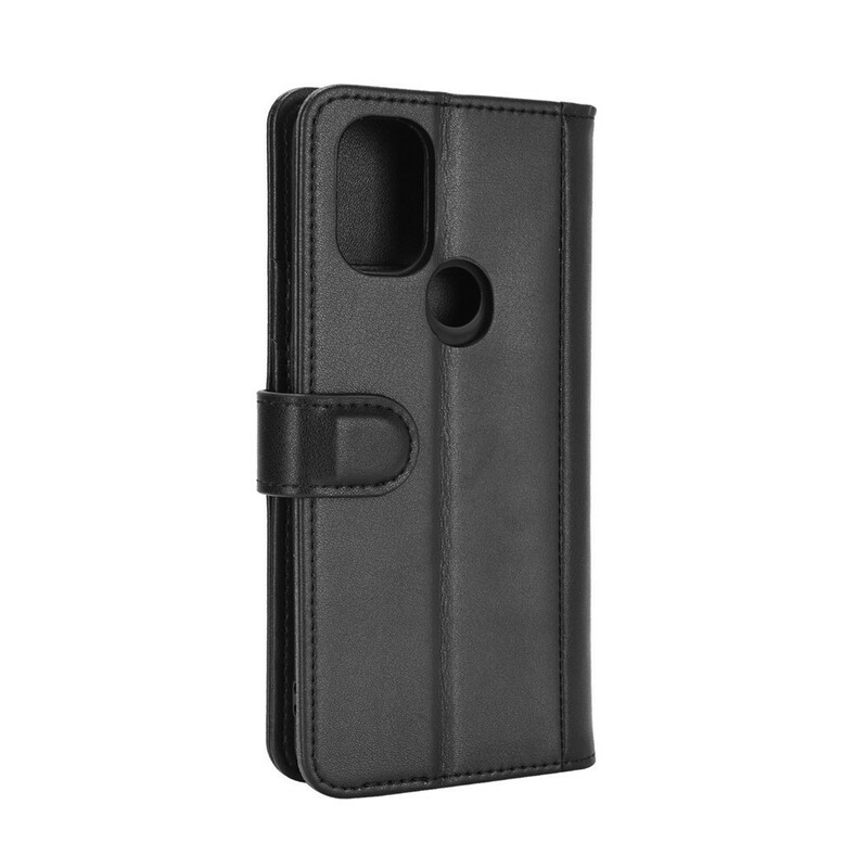 Housse OnePlus Nord N10 Cuir Véritable Housse OnePlus Nord N10 Cuir Véritable