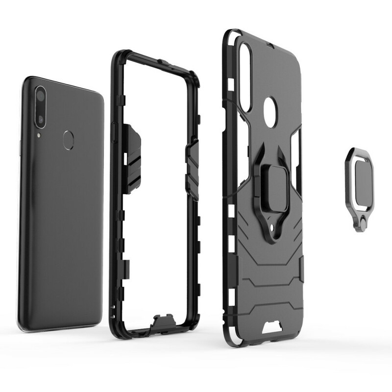 Coque Samsung Galaxy A20s Ring Résistante Coque Samsung Galaxy A20s Ring Résistante