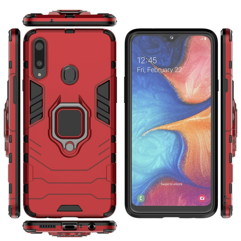 Coque Samsung Galaxy A20s Ring Résistante