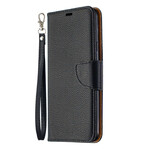 Housse Samsung Galaxy A20s Litchi Rabat Oblique Housse Samsung Galaxy A20s Litchi Rabat Oblique