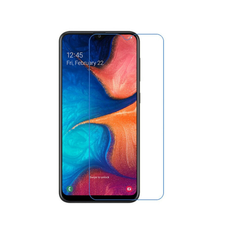 Étui Samsung A20s et protecteur d'écran Samsung A20s - Étui transparent  antichoc