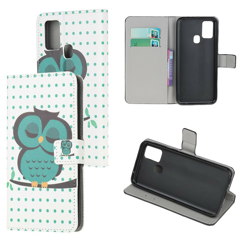 Housse OnePlus Nord N100 Hibou Endormi Housse OnePlus Nord N100 Hibou Endormi