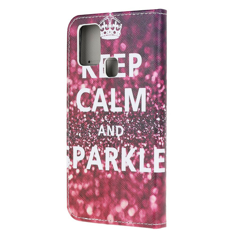 Housse OnePlus Nord N100 Keep Calm and Sparkle Housse OnePlus Nord N100 Keep Calm and Sparkle