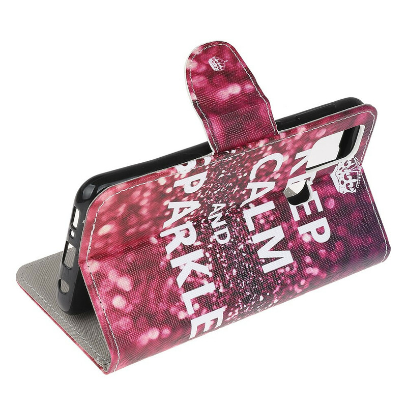 Housse OnePlus Nord N100 Keep Calm and Sparkle Housse OnePlus Nord N100 Keep Calm and Sparkle