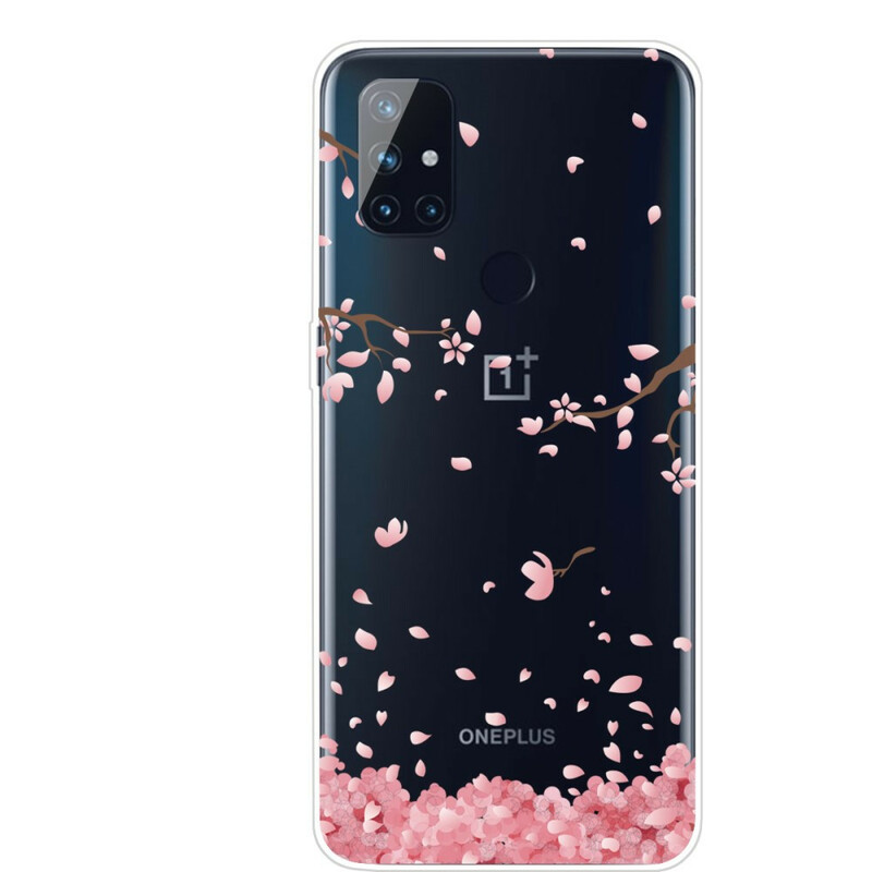 Coque OnePlus Nord N100 Branches à Fleurs