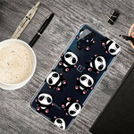 Coque OnePlus Nord N100 Top Pandas Fun