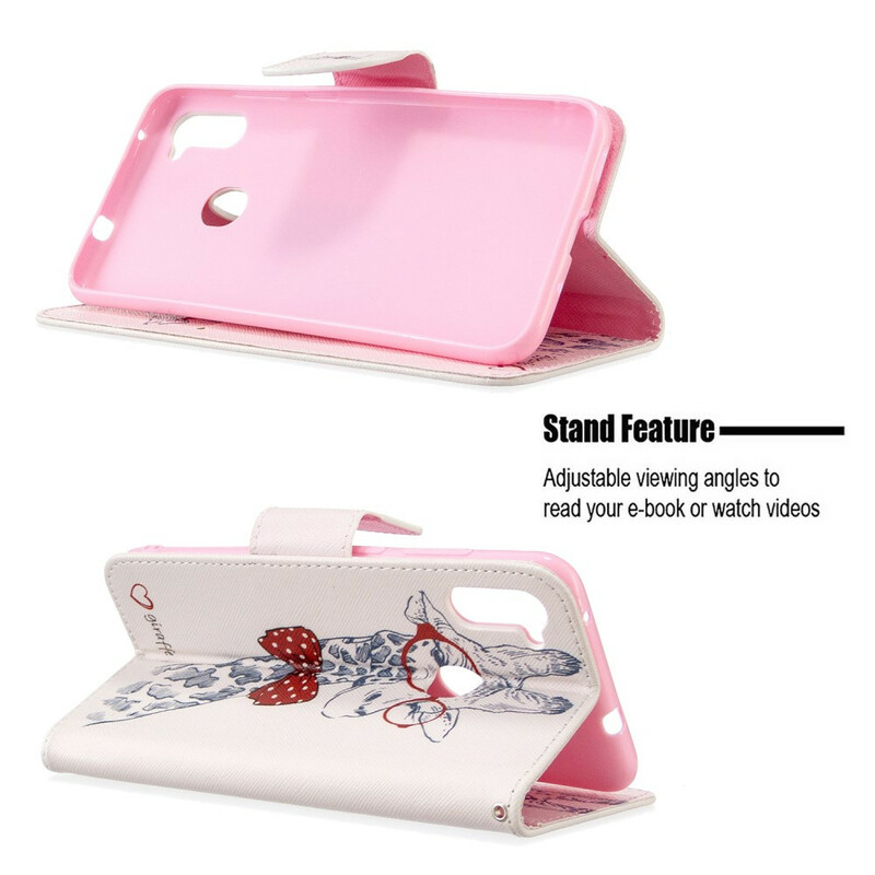 Housse Samsung Galaxy M11 Girafe Intello Housse Samsung Galaxy M11 Girafe Intello