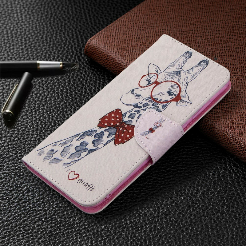 Housse Samsung Galaxy M11 Girafe Intello Housse Samsung Galaxy M11 Girafe Intello