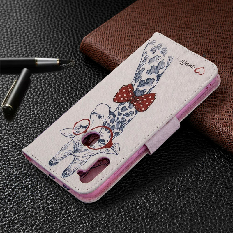 Housse Samsung Galaxy M11 Girafe Intello Housse Samsung Galaxy M11 Girafe Intello