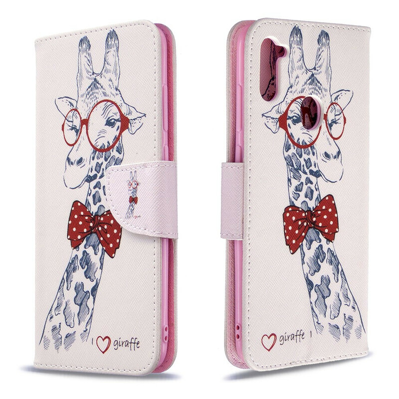 Housse Samsung Galaxy M11 Girafe Intello Housse Samsung Galaxy M11 Girafe Intello