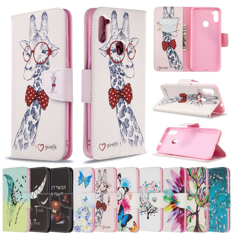 Housse Samsung Galaxy M11 Girafe Intello Housse Samsung Galaxy M11 Girafe Intello