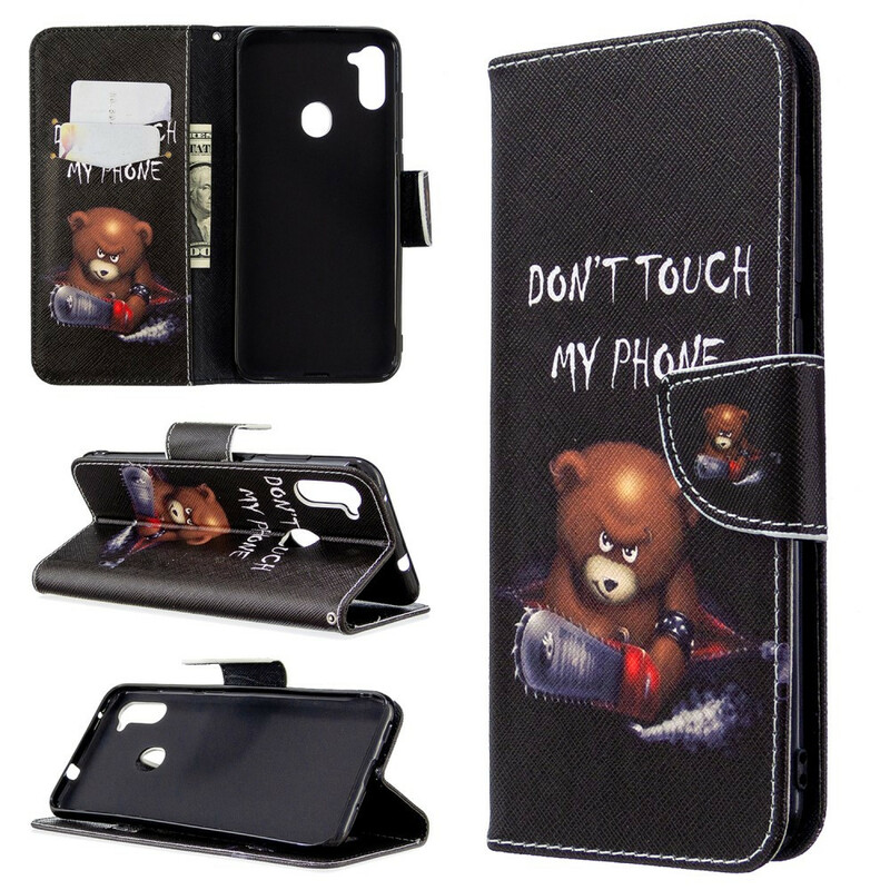 Housse Samsung Galaxy M11 Ours Dangereux Housse Samsung Galaxy M11 Ours Dangereux