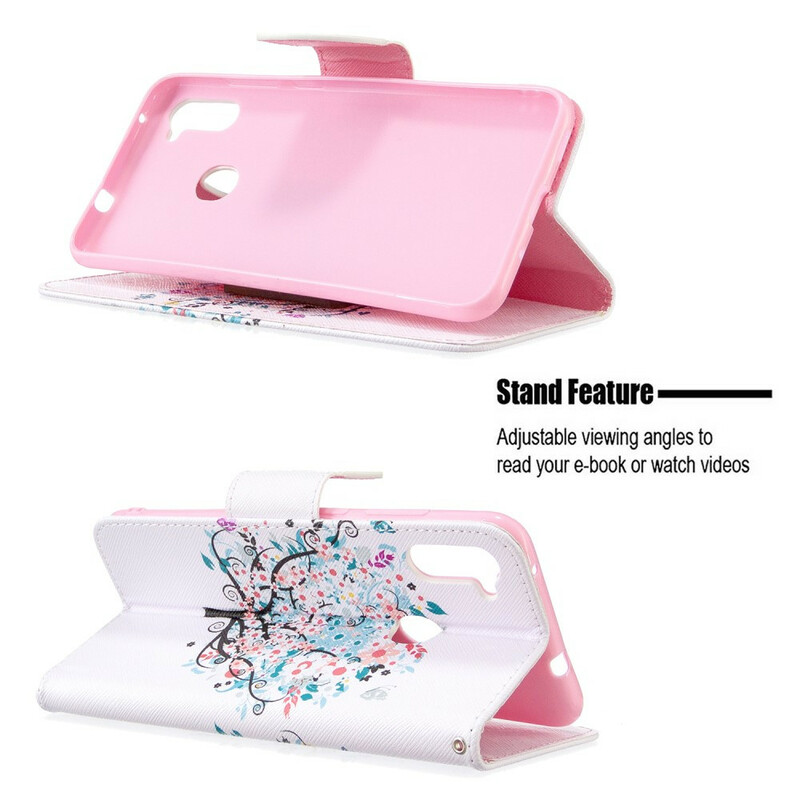 Housse Samsung Galaxy M11 Flowered Tree Housse Samsung Galaxy M11 Flowered Tree