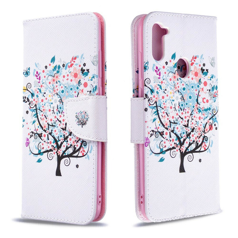 Housse Samsung Galaxy M11 Flowered Tree Housse Samsung Galaxy M11 Flowered Tree