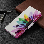 Housse Samsung Galaxy M11 Fleur Aquarelle Housse Samsung Galaxy M11 Fleur Aquarelle