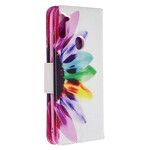 Housse Samsung Galaxy M11 Fleur Aquarelle