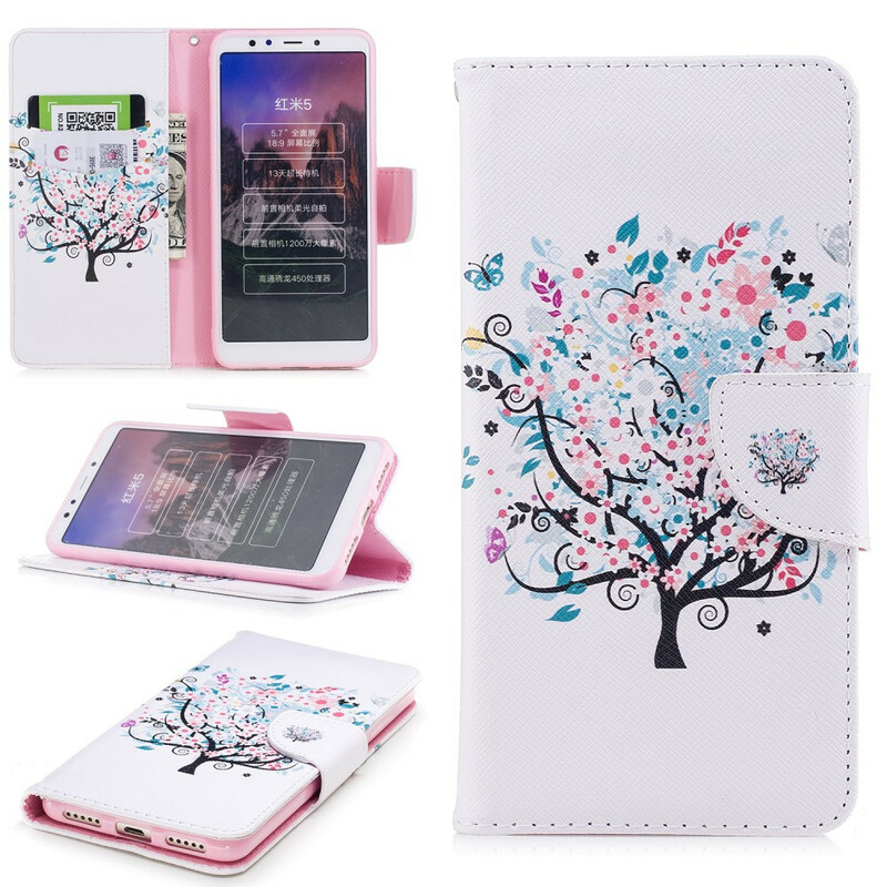 Housse Xiaomi Redmi 5 Flowered Tree Housse Xiaomi Redmi 5 Flowered Tree
