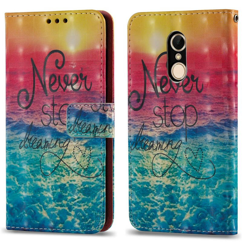 Housse Xiaomi Redmi 5 Never Stop Dreaming Housse Xiaomi Redmi 5 Never Stop Dreaming