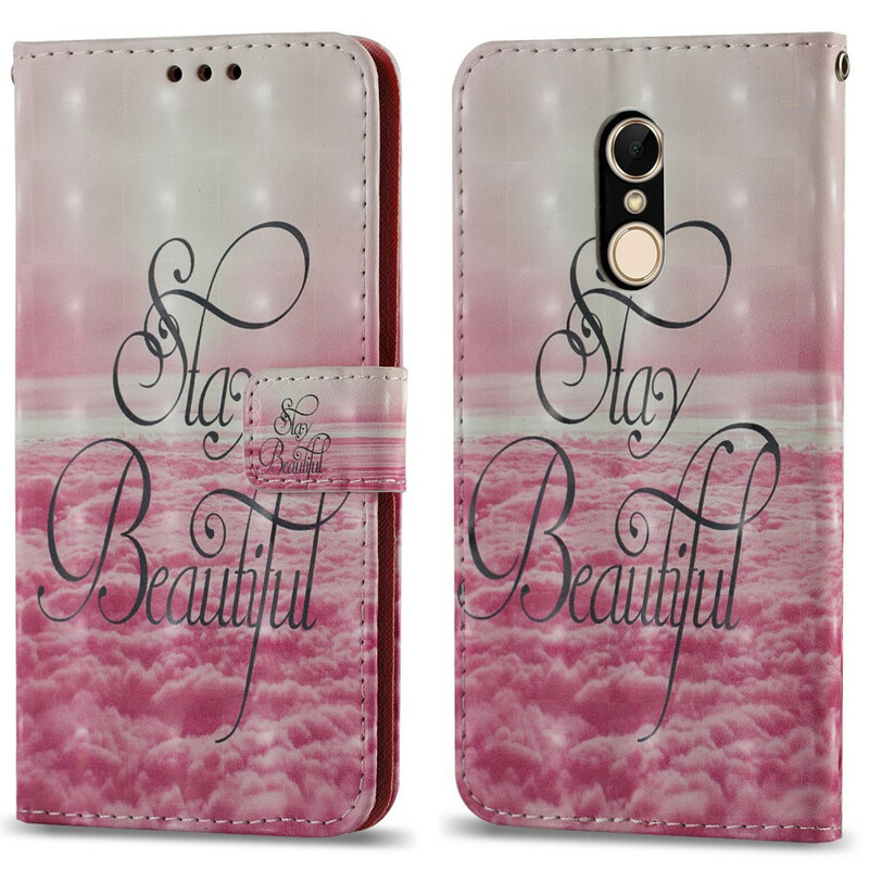 Housse Xiaomi Redmi 5 Stay Beautiful Housse Xiaomi Redmi 5 Stay Beautiful
