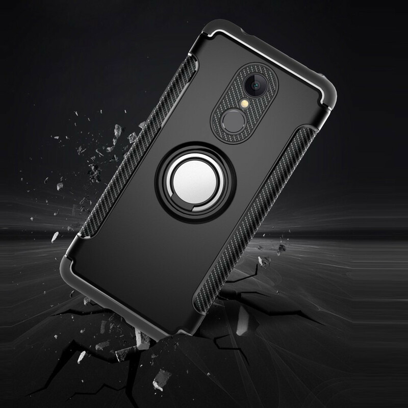 Coque Xiaomi Redmi 5 Ring Fibre Carbone Coque Xiaomi Redmi 5 Ring Fibre Carbone