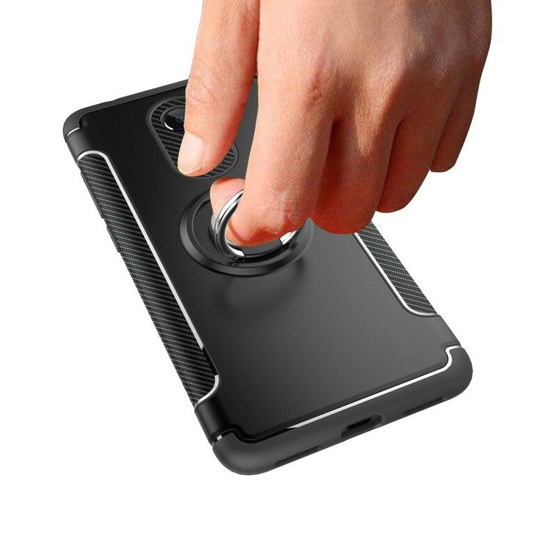 Coque Xiaomi Redmi 5 Ring Fibre Carbone Coque Xiaomi Redmi 5 Ring Fibre Carbone