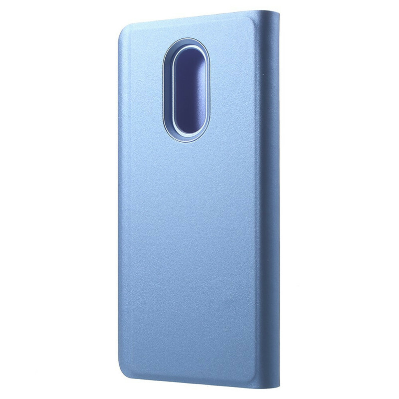 View Cover Xiaomi Redmi 5 Miroir Et Effet Cuir View Cover Xiaomi Redmi 5 Miroir Et Effet Cuir