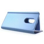 View Cover Xiaomi Redmi 5 Miroir Et Effet Cuir View Cover Xiaomi Redmi 5 Miroir Et Effet Cuir