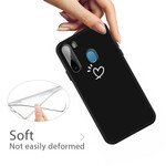 Coque Samsung Galaxy M11 Silicone Coeur Battant Coque Samsung Galaxy M11 Silicone Coeur Battant
