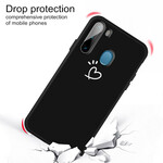 Coque Samsung Galaxy M11 Silicone Coeur Battant Coque Samsung Galaxy M11 Silicone Coeur Battant