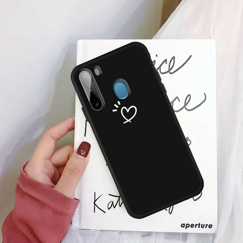 Coque Samsung Galaxy M11 Silicone Coeur Battant Coque Samsung Galaxy M11 Silicone Coeur Battant