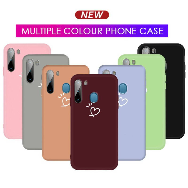 Coque Samsung Galaxy M11 Silicone Coeur Battant Coque Samsung Galaxy M11 Silicone Coeur Battant
