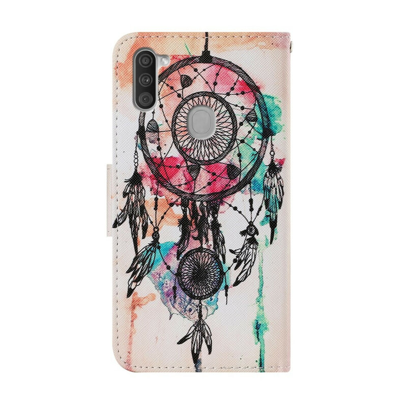 Housse Samsung Galaxy M11 Aquarelle Attrape Rêves Housse Samsung Galaxy M11 Aquarelle Attrape Rêves