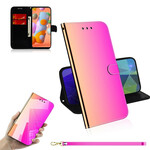 Housse Samsung Galaxy M11 Simili Cuir Couverture Miroir Housse Samsung Galaxy M11 Simili Cuir Couverture Miroir