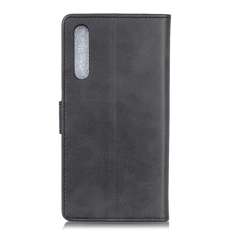 Housse Sony Xperia 5 II Effet Cuir Mat Rétro Housse Sony Xperia 5 II Effet Cuir Mat Rétro