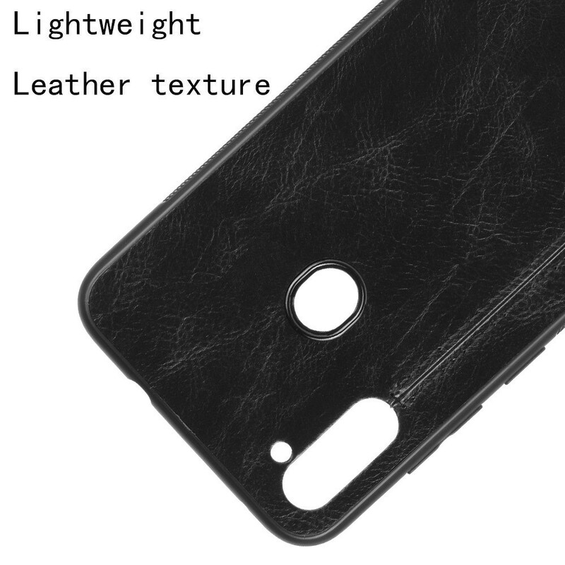 Coque Samsung Galaxy M11 Effet Cuir Couture Coque Samsung Galaxy M11 Effet Cuir Couture