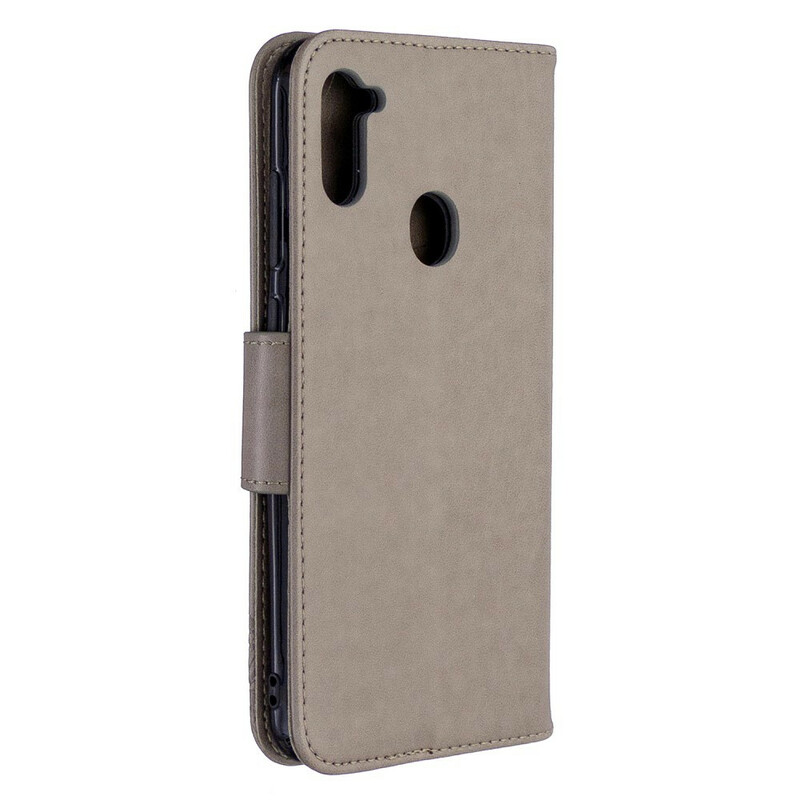 Housse Samsung Galaxy M11 Les Papillons en Vol avec Lanière Housse Samsung Galaxy M11 Les Papillons en Vol avec Lanière