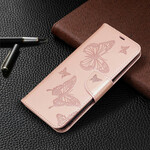 Housse Samsung Galaxy M11 Les Papillons en Vol avec Lanière Housse Samsung Galaxy M11 Les Papillons en Vol avec Lanière