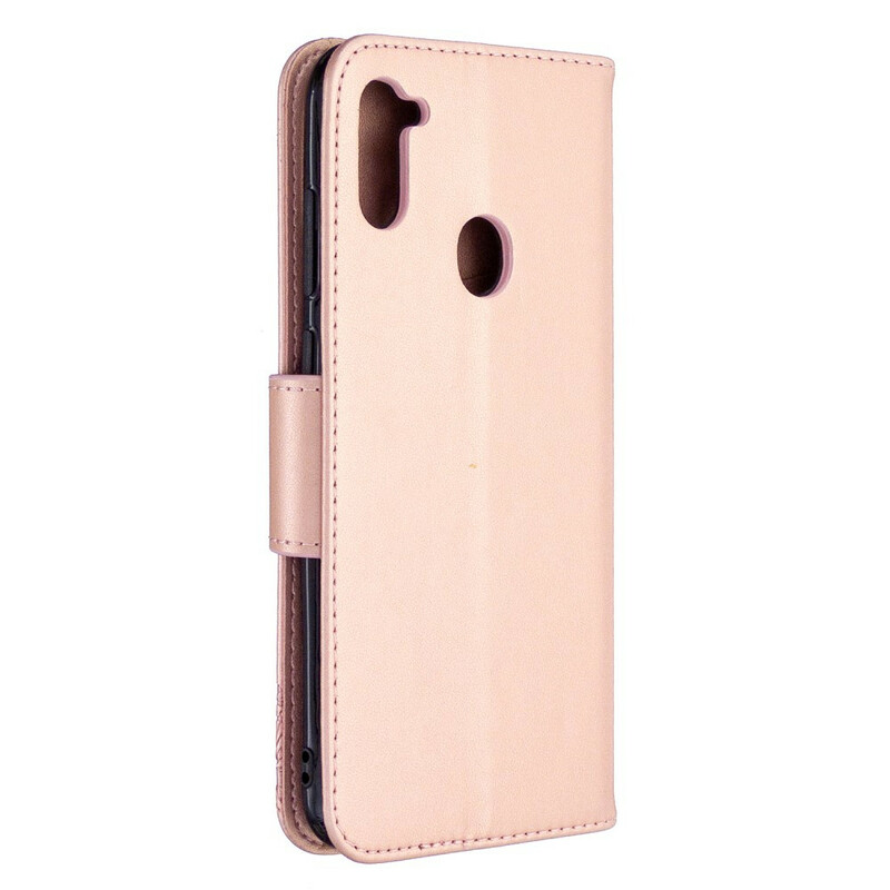 Housse Samsung Galaxy M11 Les Papillons en Vol avec Lanière Housse Samsung Galaxy M11 Les Papillons en Vol avec Lanière